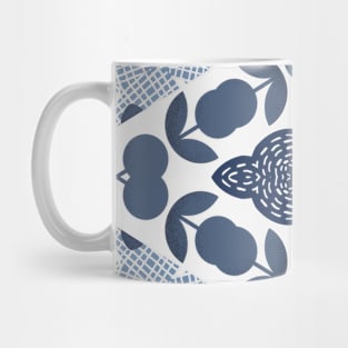 Seamless Kaleidoscope Flowers Pattern Mug